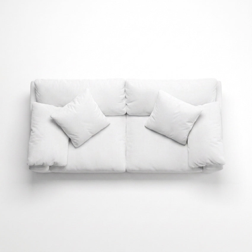 Cloud 2-Piece Modular Sofa white - top view