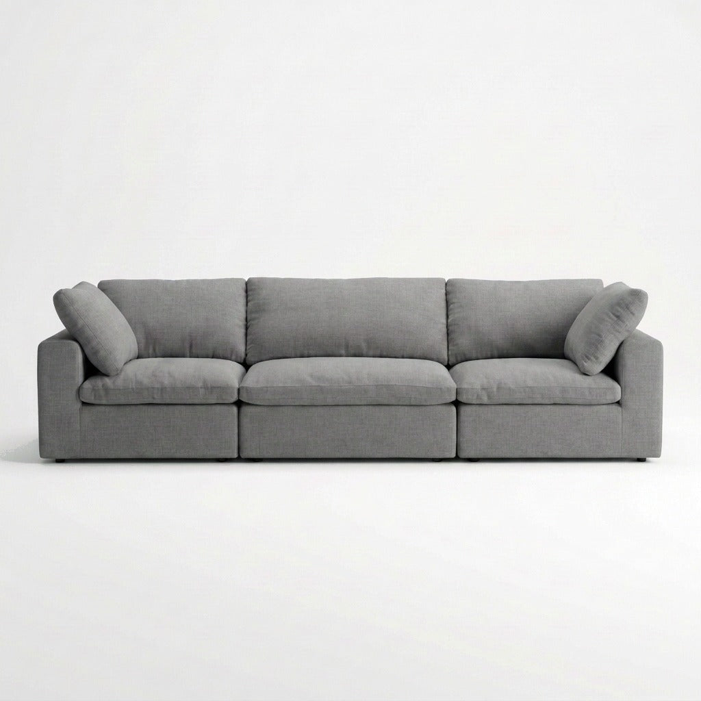 Storage 3-Piece Modular Sofa - Gray